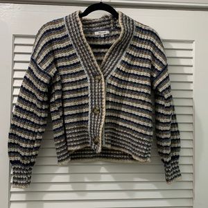 Madewell Stripped Cardigan